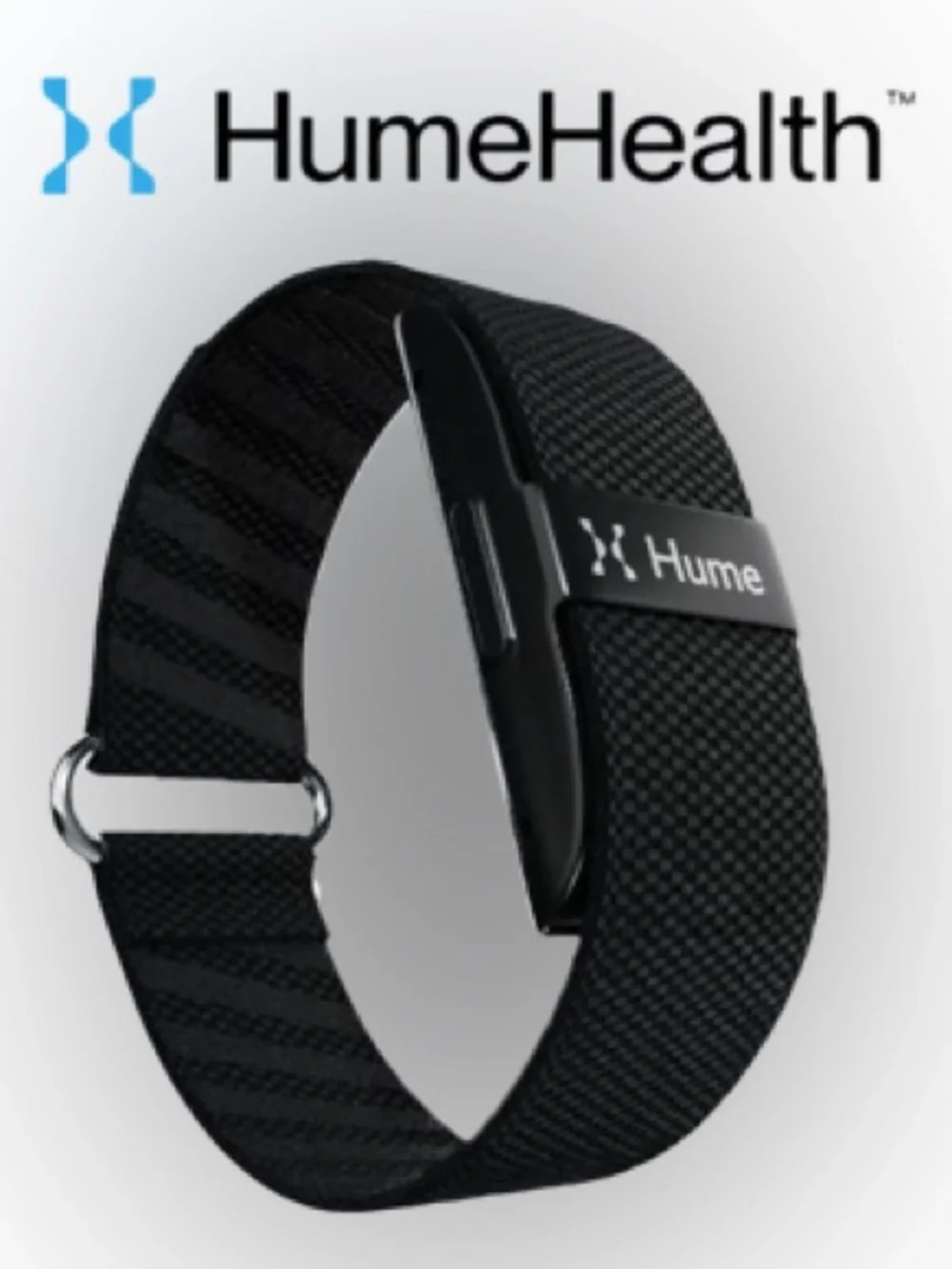 Hume Band Black Woven Fitness Wristband for Wearable Trackers - NWOT